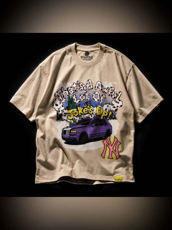 That's A Awful Lot Of Cough Syrup Other - That's A Awful Lot Of Cough Syrup × Jokes Up NY Tee - Size XL - NWT